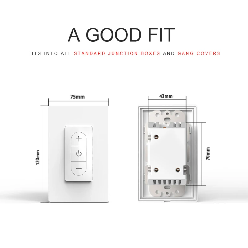 Aubess wifi inteligente dimmer switch 10a 100-240v eua 120 modelo stepless dimmer interruptor trabalhar com tuya vida inteligente app alexa google casa