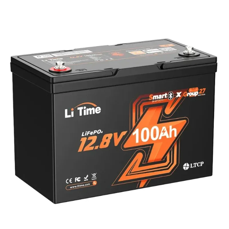 

Factory Direct Group27 12V 100AH Bluetooth Lithium Battery Pack With 5 Years Warranty For RV And Marine Trolling Motors