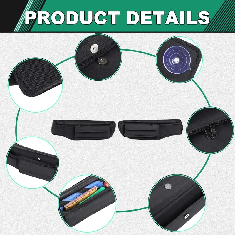 

Для Great Wall Tank 400 2025-2026: Органайзер для хранения в оконной нише багажника, сумка для инструментов, аксессуары для автомобиля (полувысокий)