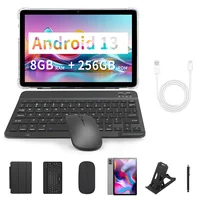 BDF-Y7 nuevo 5G Pad tabletas de 10,1 pulgadas Octa Core 8GB + 256GB ROM pantalla HD doble SIM cámaras duales Tablet Pc con teclado ratón