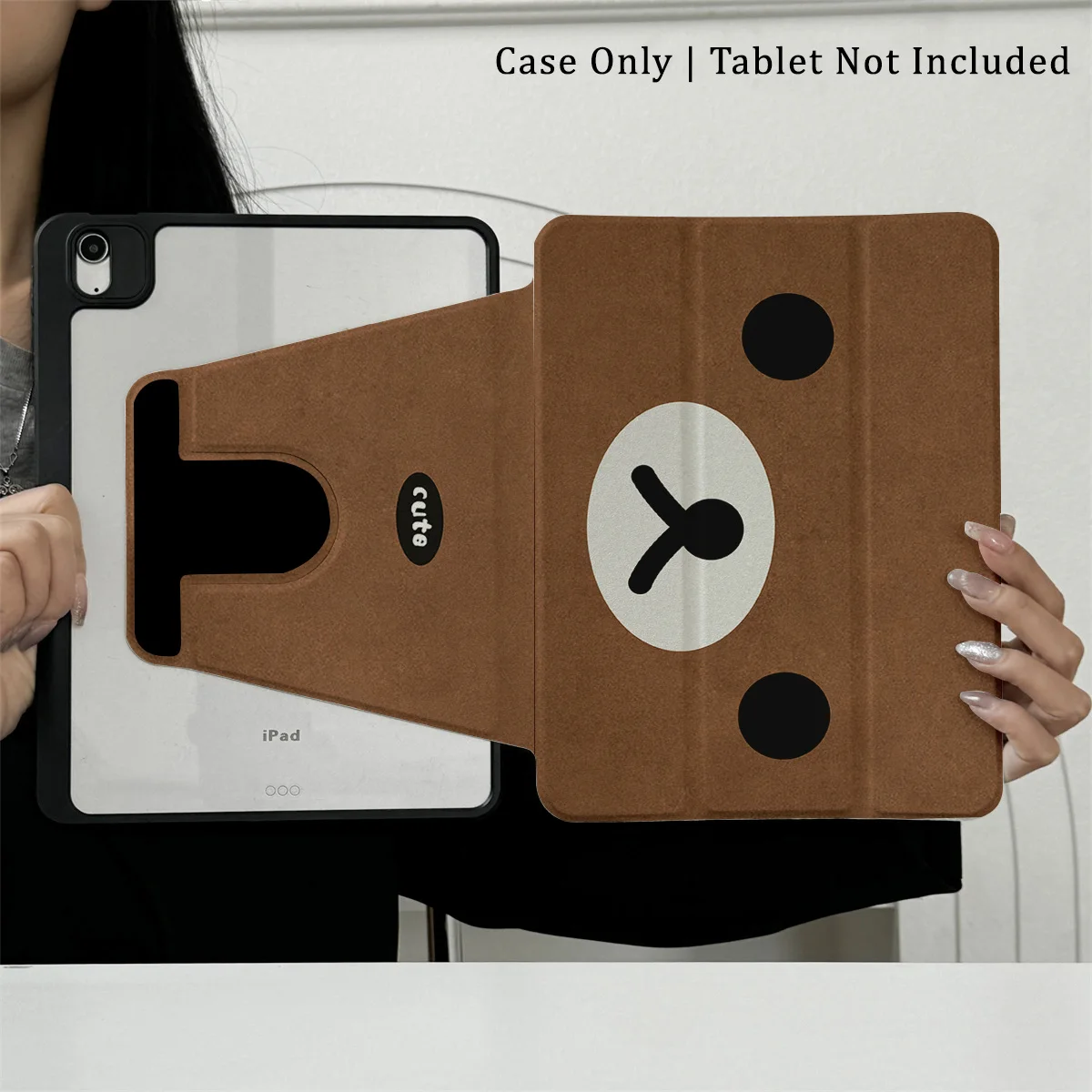 

360 ° Вращающийся складной чехол для легкой защиты вашей подушечки: совместим с iPad Air 6, Air 5,4,10,2024, air m3/a16 2025