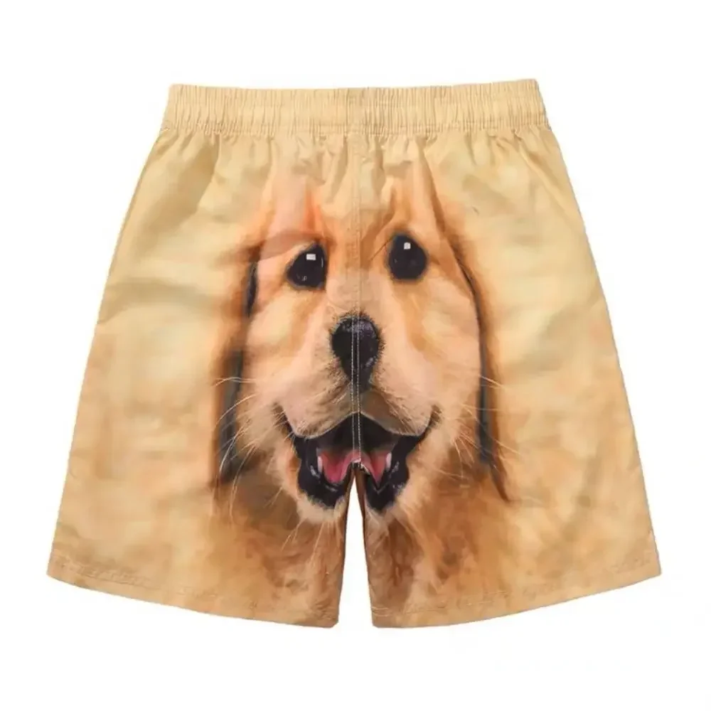 Tiktok Live Funy Pants Nightclub, bar costume Print Cosplay Quick-drying Party Shorts Casual Couple Five-quarter Pants Boy Girls