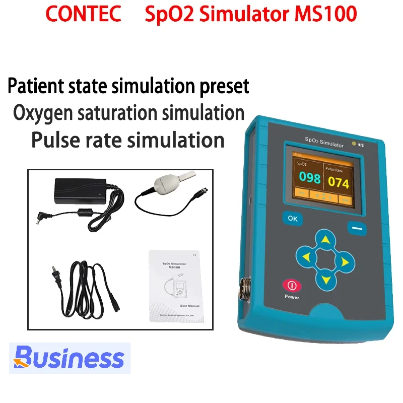 

CONTEC MS100 SpO2 Simulator,Pulse Oximeter Accuracy Oxygen Saturation Simulation