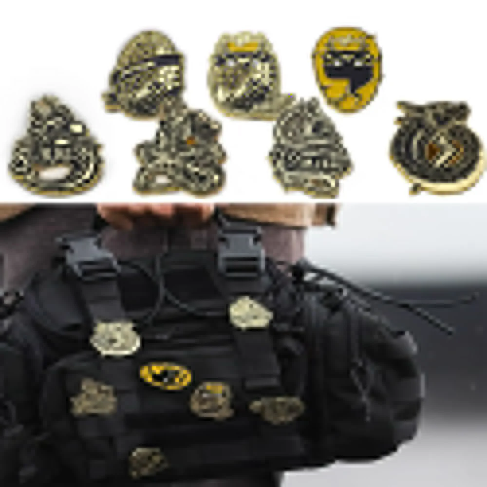 

New Motorcycle Accessories Emblem Pins Backpack Badges Multi Designs For SURRON Light Bee X & Light Bee S