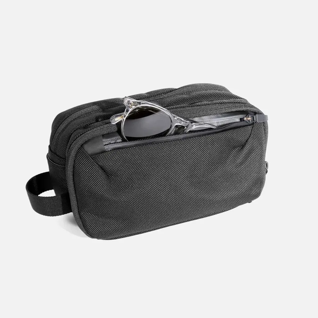 Bolsa Dopp Kit 2 (1680D Nylon balístico / X-Pac) con garantía de por vida, 100% auténtica, bolsa de almacenamiento de artículos de tocador organizada