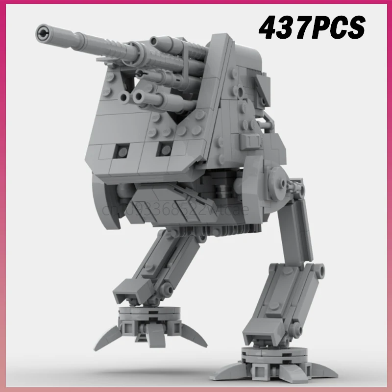 

437 шт. MOC-241835 Imperial AT-DT робот Space Wars серии модель строительные блоки кирпичи креативная сборка игрушка детский рождественский подарок