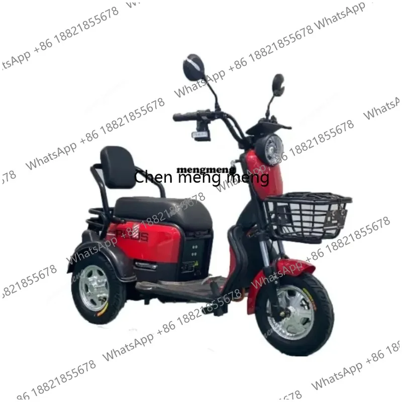Road Approved Cheap 500W Small Electric Tricycle for Elderly