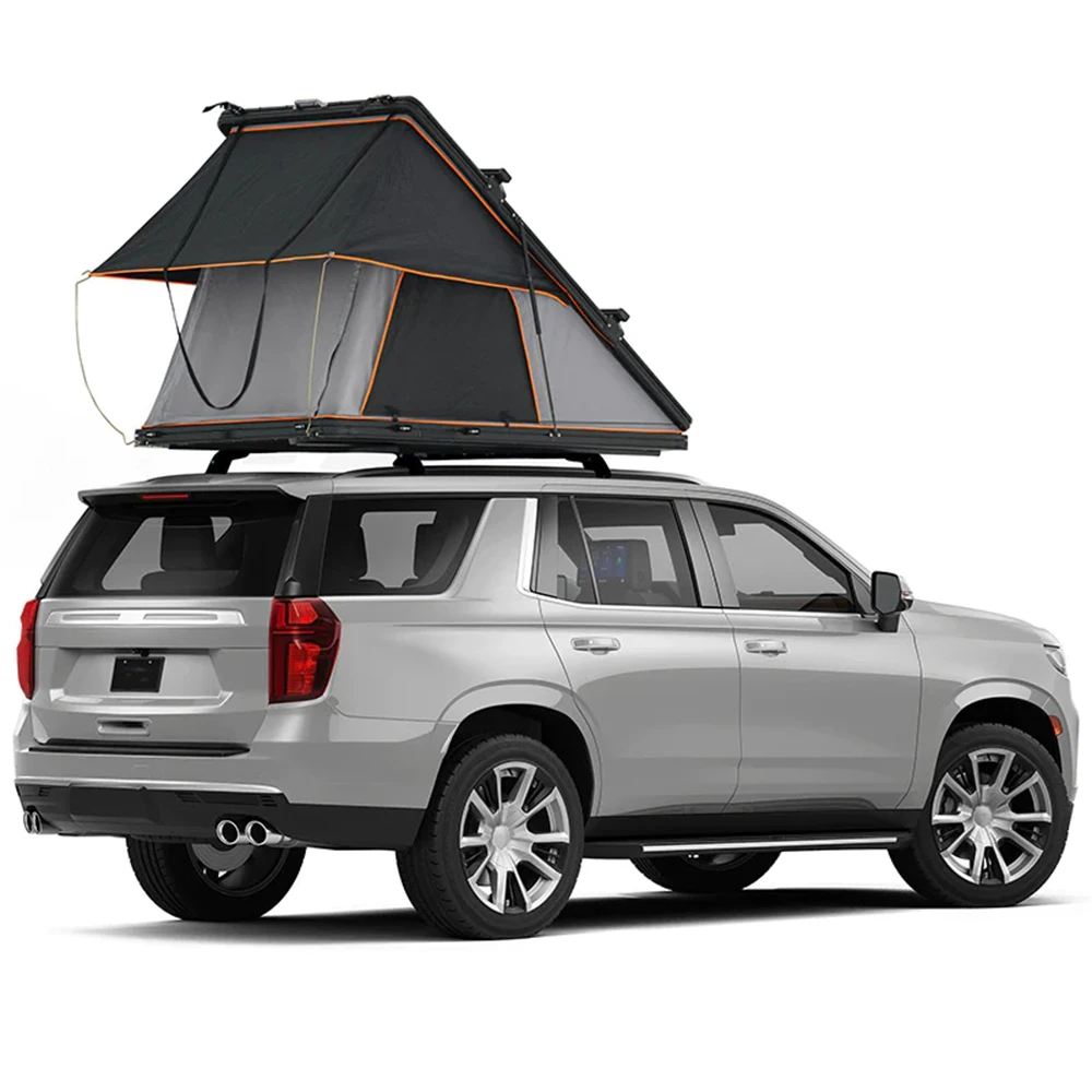 

Гибридная палатка на крыше Tacoma Suv Canopy Truck Алюминиевая палатка на крыше для 4-х человек с твердым корпусом