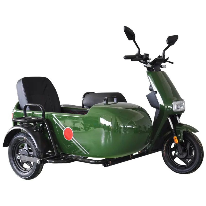 

Hot selling china 800W Motorized Tricycles 60V 72V 2 person Electric Tricycles Adult