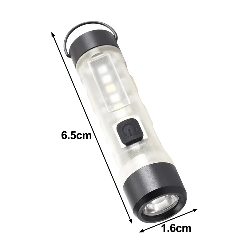 1 قطعة مشبك قبعة ضوء مشاعل للرياضة الليلية في الهواء الطلق ، مصباح قبعات الجيب الأيدي ، مشبك قابل لإعادة الشحن على الضوء