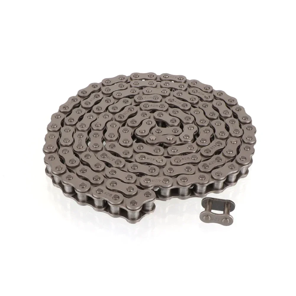#428-140L Drive Chain With Connecting Master Link For 50cc 70cc 90cc 110cc 125cc 150cc Motorcycle Dirt Pit Bike ATV Quad Go Kart - view 3