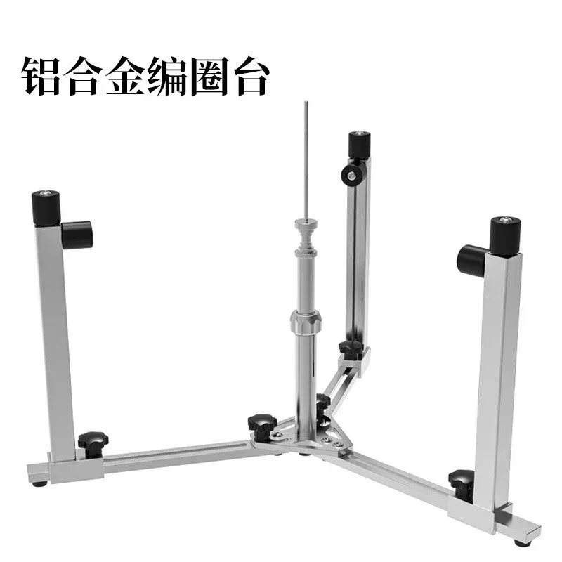 Bicycle wheel set looping platform, mountain road bike hub spoke rim strip loop frame tool