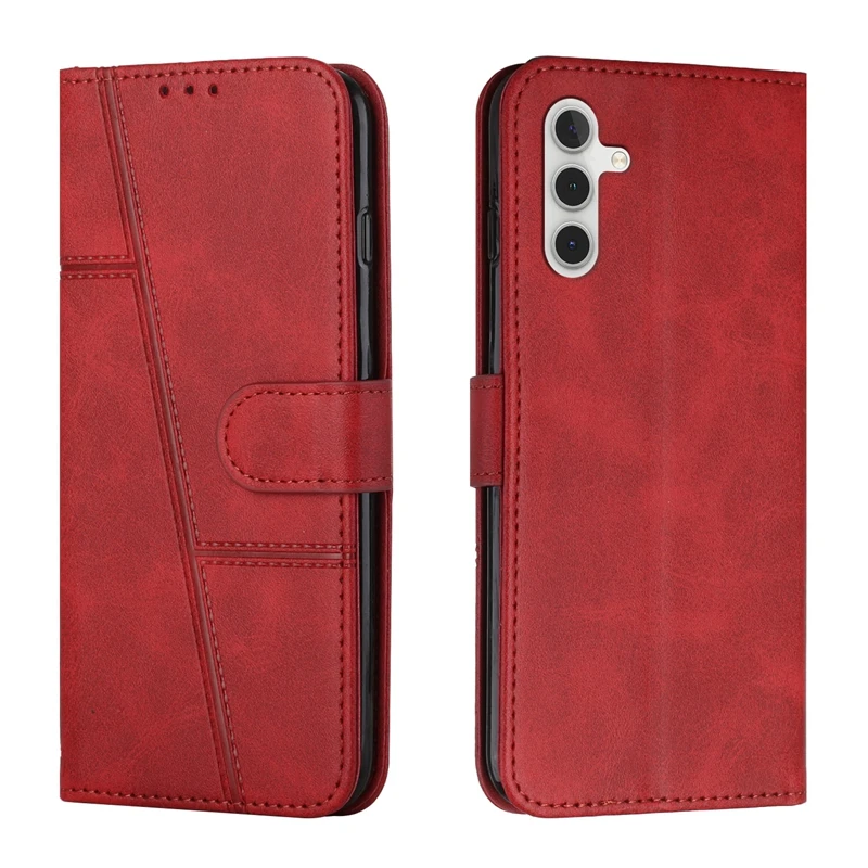 Para Samsung Galaxy S25 FE Funda con tapa tipo billetera cubierta de libro para Coque Samsung S 25 FE S25FE SM-S731B Funda protectora de cuero para teléfono
