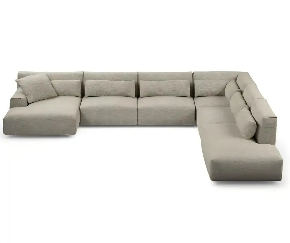 *Luxury Villa Hotel Furniture Modern 5-Star Bedroom Set Complete Living Room Eco-Friendly Customized Size/Color