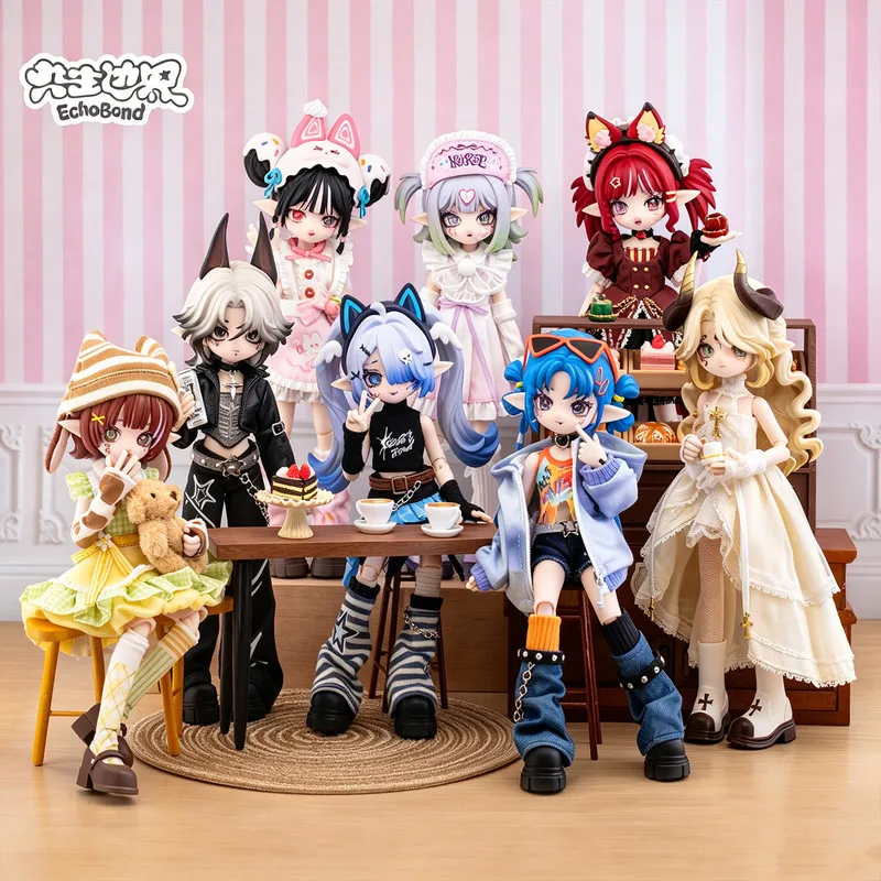 カワイイエコボンド-1-8bjd-ブラインドボックス-おもちゃ-アクションフィギュア-ドール-pvcモデル-服飾アクセサリー-キュートなコレクタブル-デスクトップオーナメント-ギフト