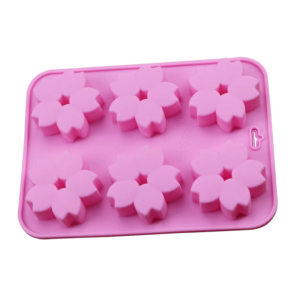 

Cake Fondant Silicone Molds Cake Decorating Tools Bakeware Cupcake Dessert Chocolate Fondant Mold (Random Color)