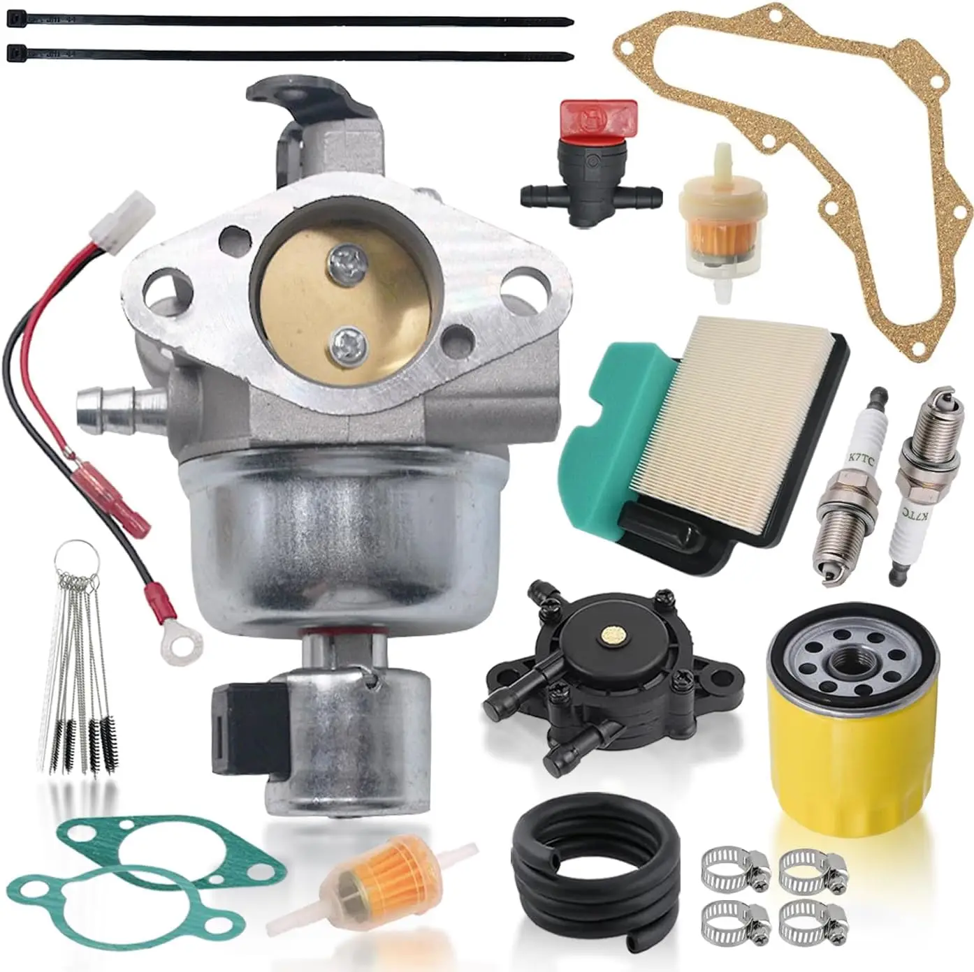 Carburador 20 853 33-S Compatible con Motores Kohler Courage 19 20 21 22HP SV590 SV600 SV600S SV470 SV530 SV540 para Cub Cadet LT1045