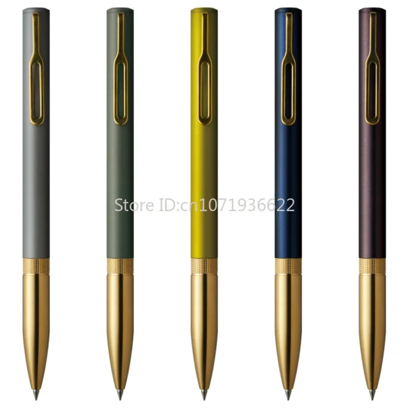 Japan Responsive Sakura Craft_lab 007 Copper Rod Gold Low Center of Gravity Metal Signature Neutral Ballpoint  Writing Pen