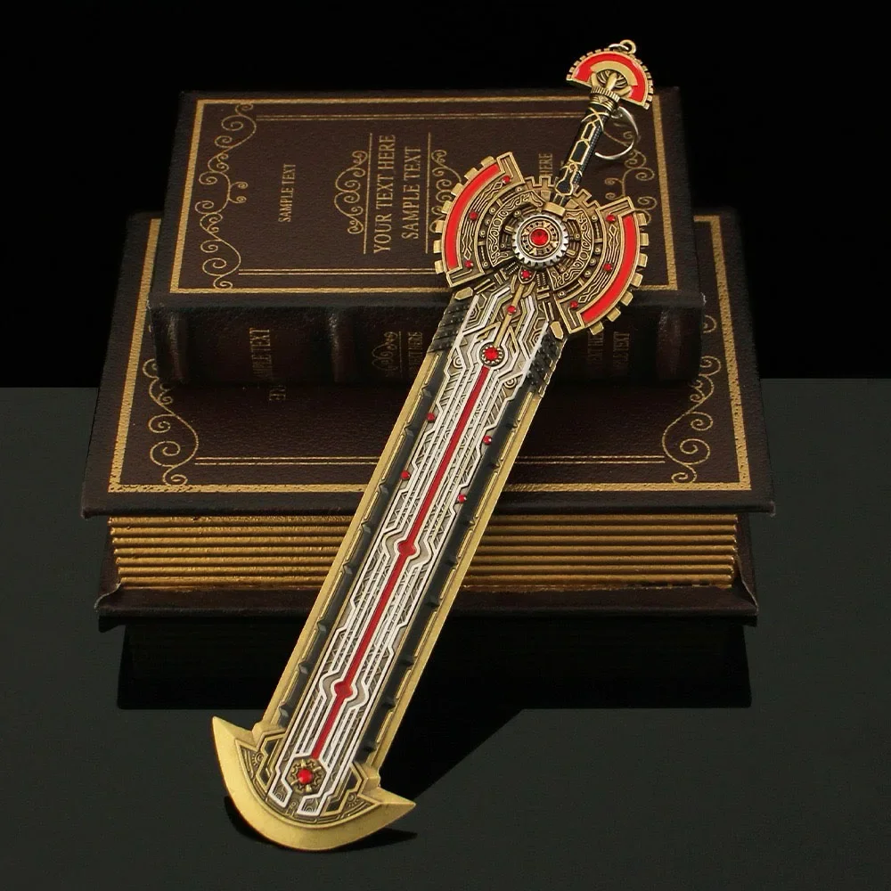 JX TOY 28cmDoula Continent Weapon Ji Juechen The Sword of Judgment Collectible Red Gift Box Diamond Studded Game Katana Toys Boy