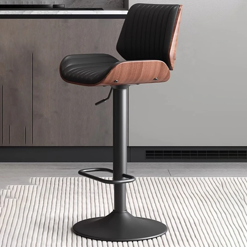 

Vintage Comfortable Bar Chair Nordic Metal For Relaxing Luxury Bar Chair Height Adjustable Chaise De Bar Velour Bar Furniture