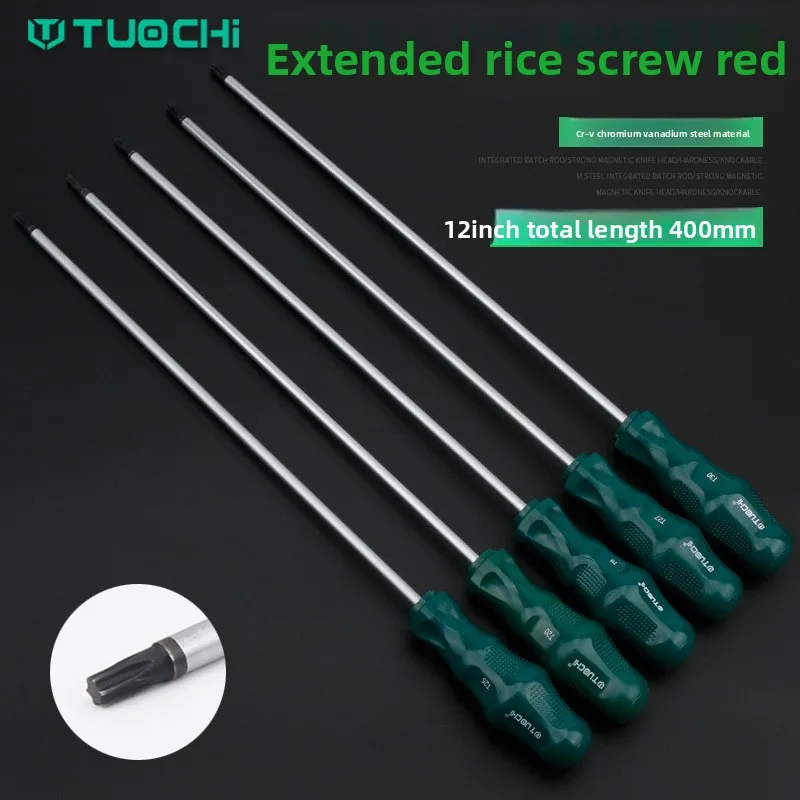 

Damaly, Extended Pattern Screwdriver, Star Rice-shaped Screwdriver, Magnetic Inner Hexagon Hexagon with Screwdriver