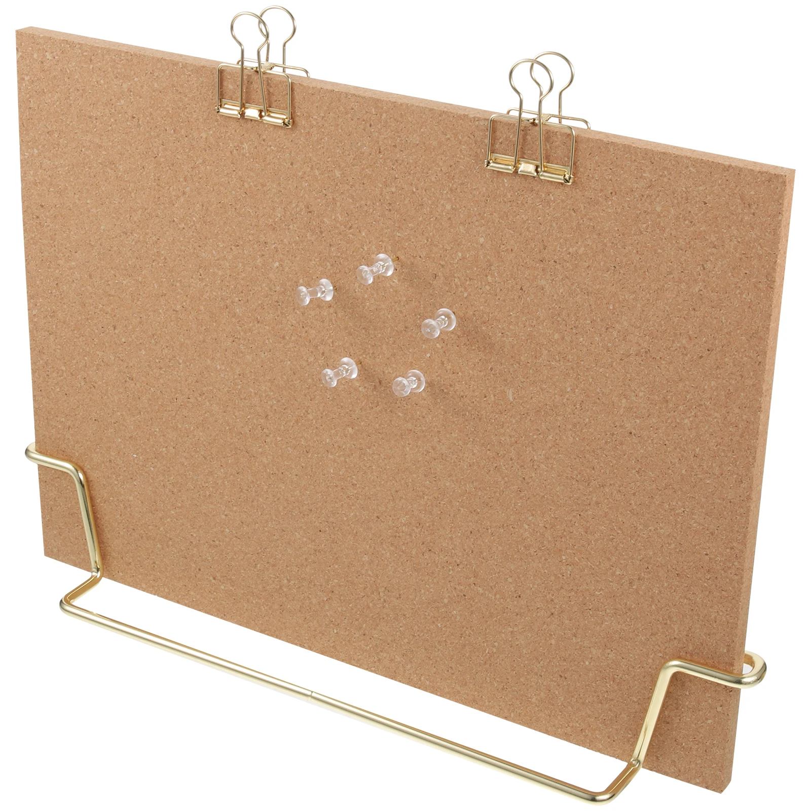 

Small Bulletin Board Stand Display Hang Pictures Office Work Memo Notice Cork Pin Boards Kids Drawing Chalk Menu