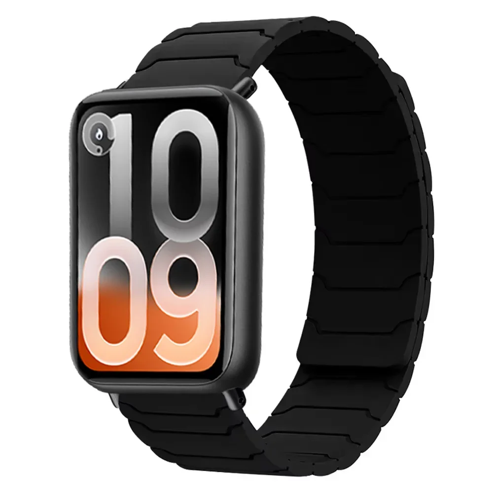 Magnetisches Silikonarmband für Xiaomi Mi Band 10 Pro/9 Pro/8 Pro, austauschbares Armband für Redmi Watch 6/5/4 Smartwatch. – Detail 13