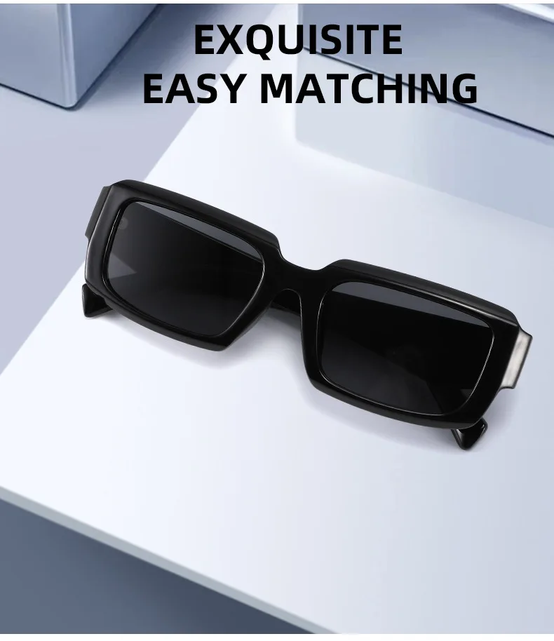 패셔너블한 남성용 및 여성용 선글라스, 힙합 펑크 스타일 선글라스, 등산, 관광 및 해변 사용에 적합