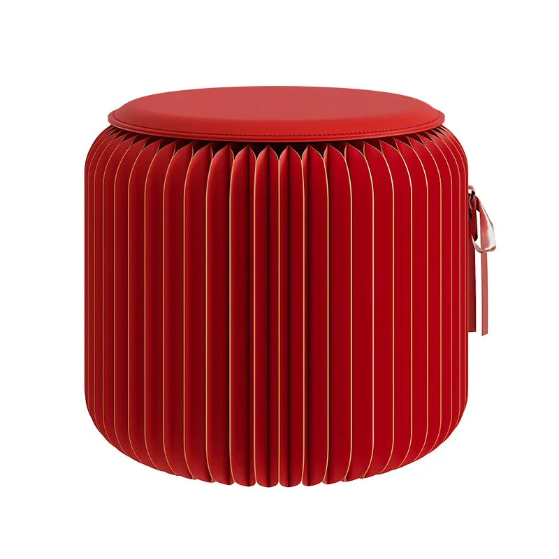 

Phnom Penh micro paper folding upgrade Internet celebrity shoe changing home single stool home