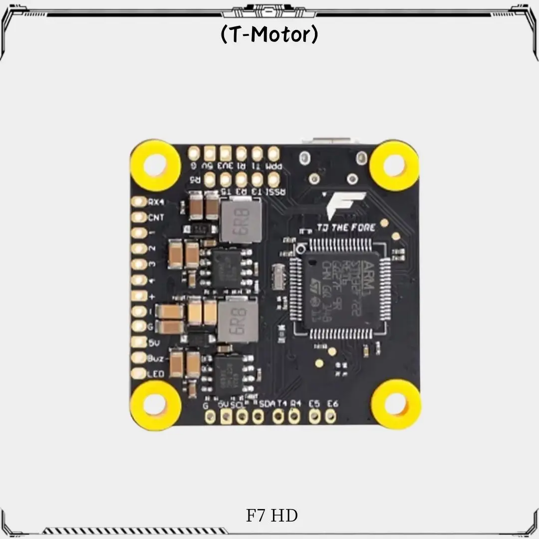 

T-MOTOR F7 HD FC STM32F722RET6 с гироскопом BMI270, 5 В/2 А BEC, 3-6S для FPV-дрона, Betaflight, iNAV, Ardupilot, Quadcopter