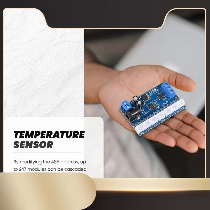 

7 Channel RS485 NTC Temperature Sensor Measurement MODBUS RTU Paperless Recorder PLC NT18B07-N36R