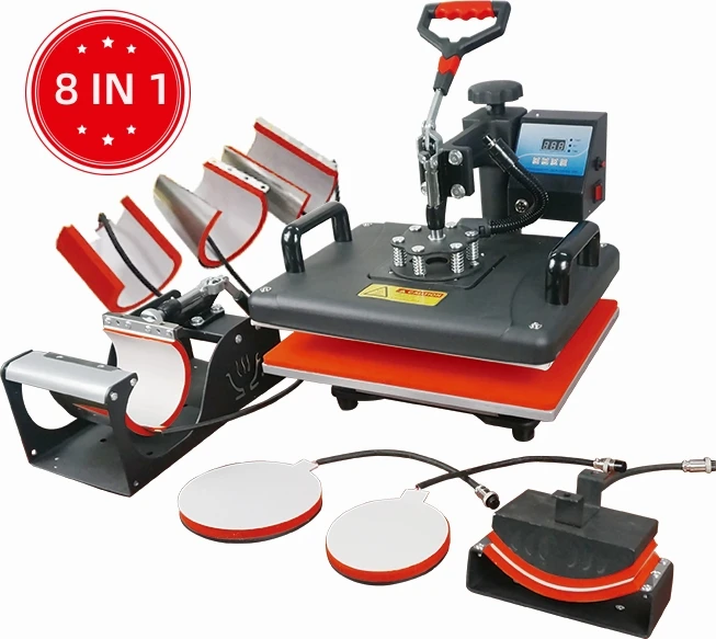 

All-in-One 220V/110V Hot Press Machine with Multi-Color for Store Use 29*38cm