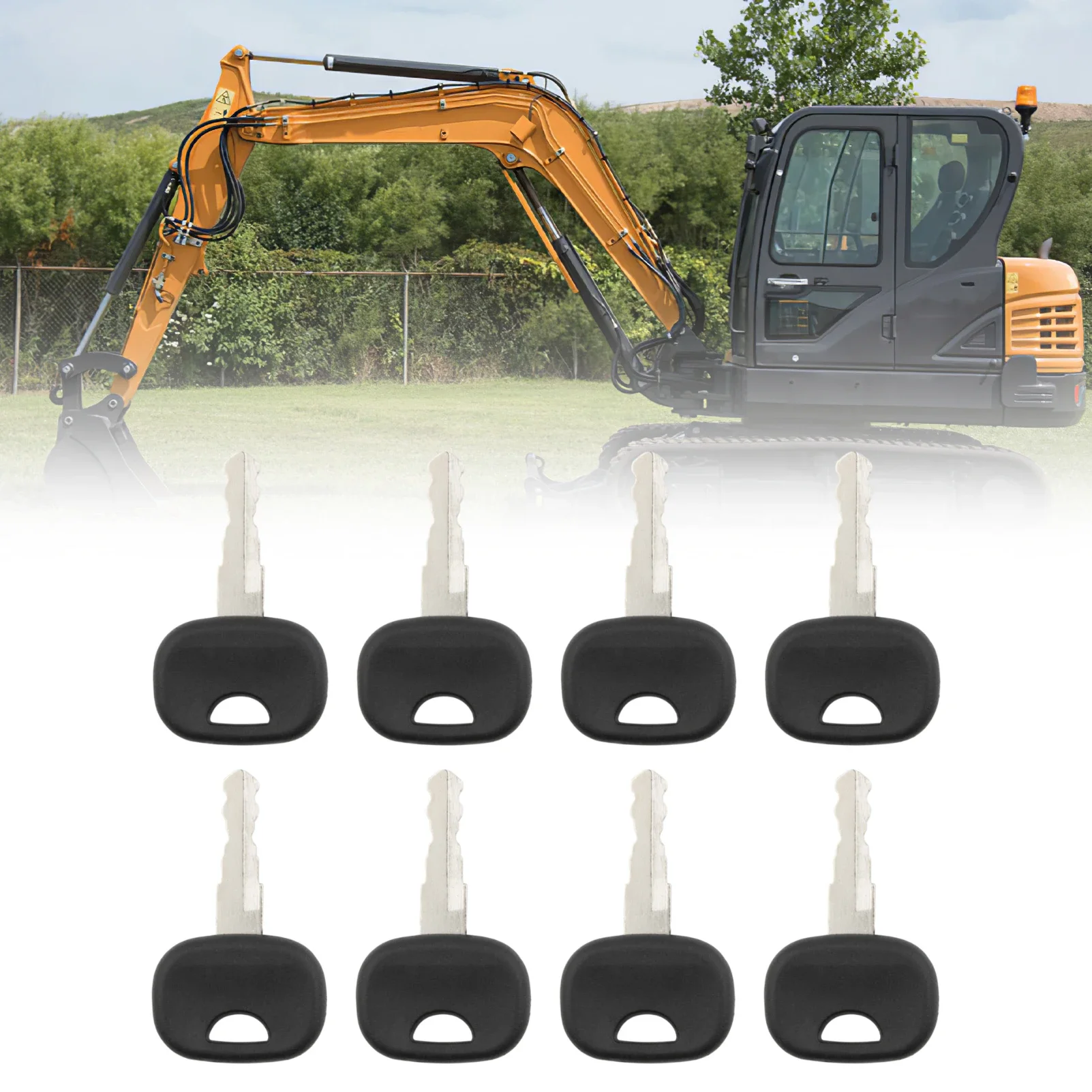 Máquina de equipamentos pesados, ajuste chave para Volvo Dynapac Terex Vibromax New Holland NH Ford Moxy Hamm JCB Bomag, 14603, 8 pcs