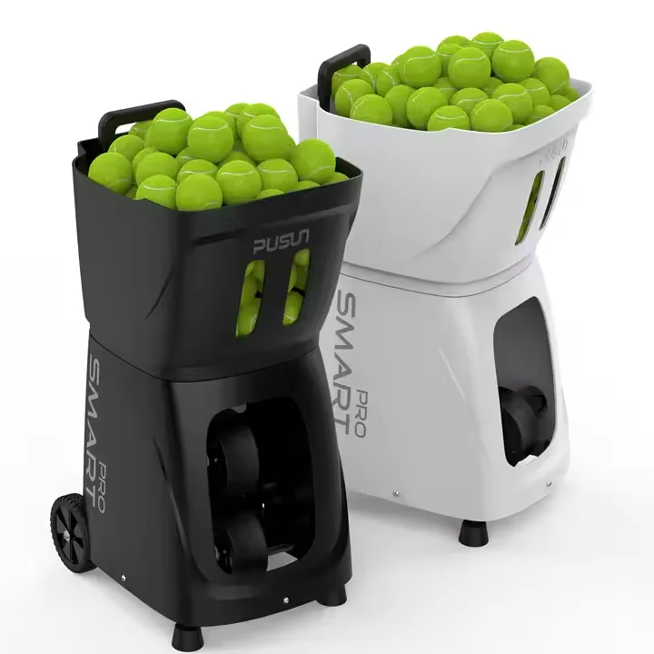 

PT-SMART PRO Tennis Ball Machine Launcher New Arrival PUSUN APP Remote Control Equipment for Training Practice