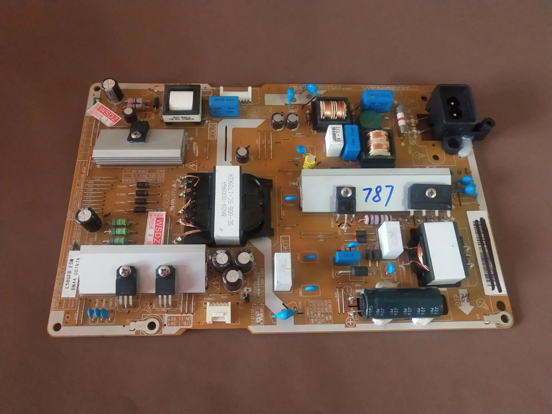 New Power board BN44-00787A BN44-00787B BN44-00787C L58GFB-ESM for Samsung UA58J50SWAJXXZ UA58H5288AJ TV