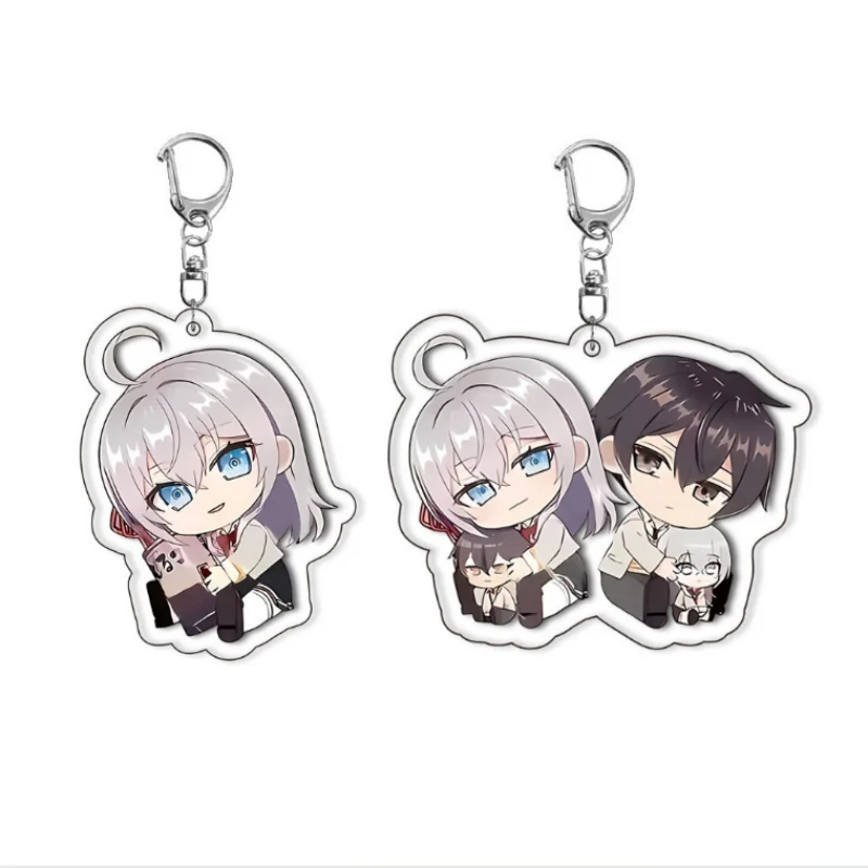 Alya Sometimes Hides Her Feelings in Russian Acrylic Keychain Alisa&Alya Masachika Couple Figure Bag Pendant Collection Gift