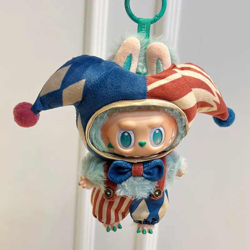 

For Labubu Clothes Clown Costume Set Halloween Clown Costume Cute Fashionable And Trendy Clothes Circus Dress Accessories