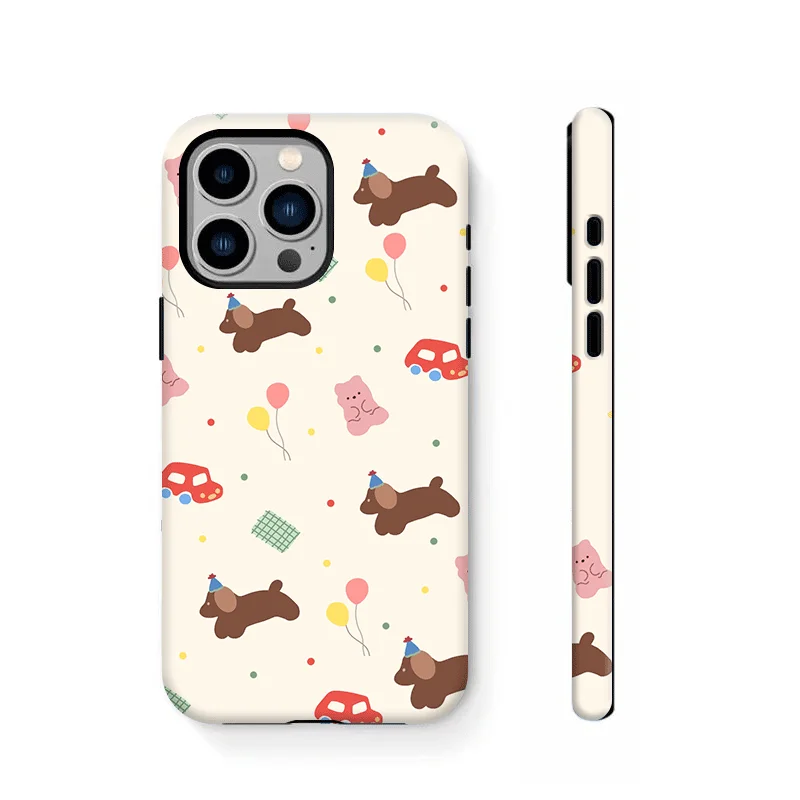 귀여운 애니메이션 동물 아이폰 케이스 이미지