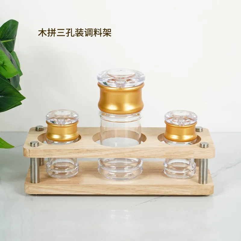 Kitchen items shelf Condiment r ack Table top display condiment box Condiment storage rack