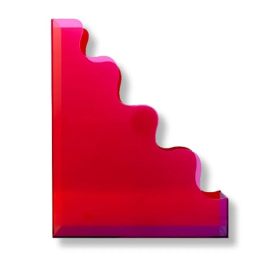 Ban.do милый акриловый держатель для файлов красочный настольный органайзер для классной комнаты офис почтовая бумага для хранения писем цветной блок