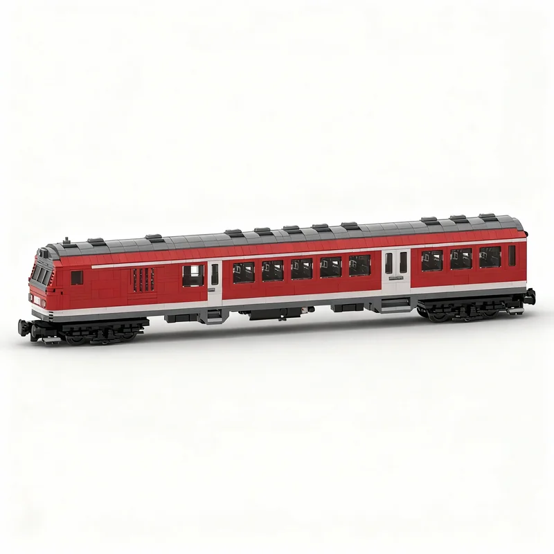 1679 piezas MOC DB Regio Control Car Bnrdzf 463 0, Bloques de Construcción de Modelo de Tren, Juguete de Construcción, Regalos de Navidad, Idea Creativa DIY