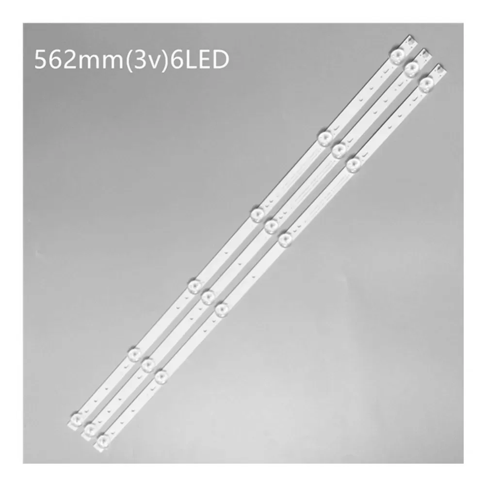 

562mm 6 Lamp LED Strip SVJ320AK3-Rev01-6LED-141031 SVJ320AL1-Rev01-6LED-141031 SVJ320AG2-Rev2-6LED-130307 LB-C320X14-E11-L-G1-SE