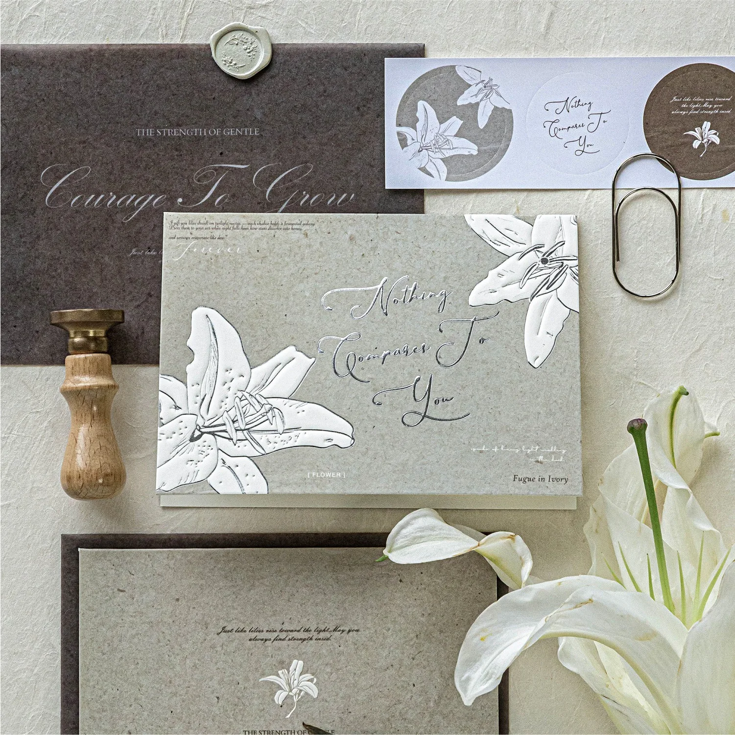 2pcs/lot Memo Pads Material Paper All things remain silent like a mystery Junk Journal Scrapbooking Cards Background Decoration