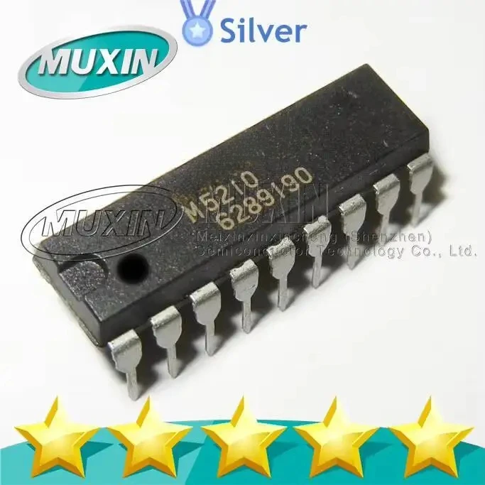 M5210 DIP8 Electronic Components M5233P M62334P M62429 M908Q4CPE M93C46-WBN6P New Original M93C66-WBN6