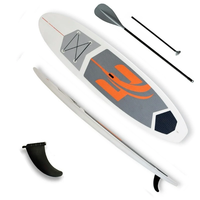 Inflatable stand-up paddleboard with a non-slip deck, offering reliable performance to support outdoor white-water adventures