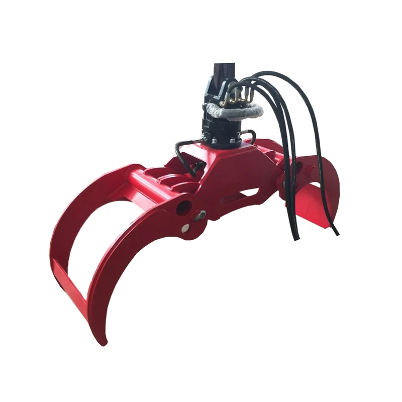 Excavator Hydraulic Clamp grapple rotator