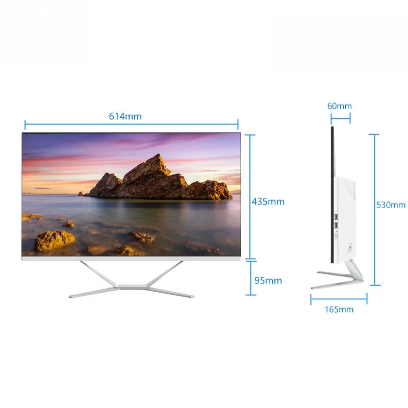 Nova máquina tudo-em-um de última geração de 27 polegadas, computador, escritório, casa