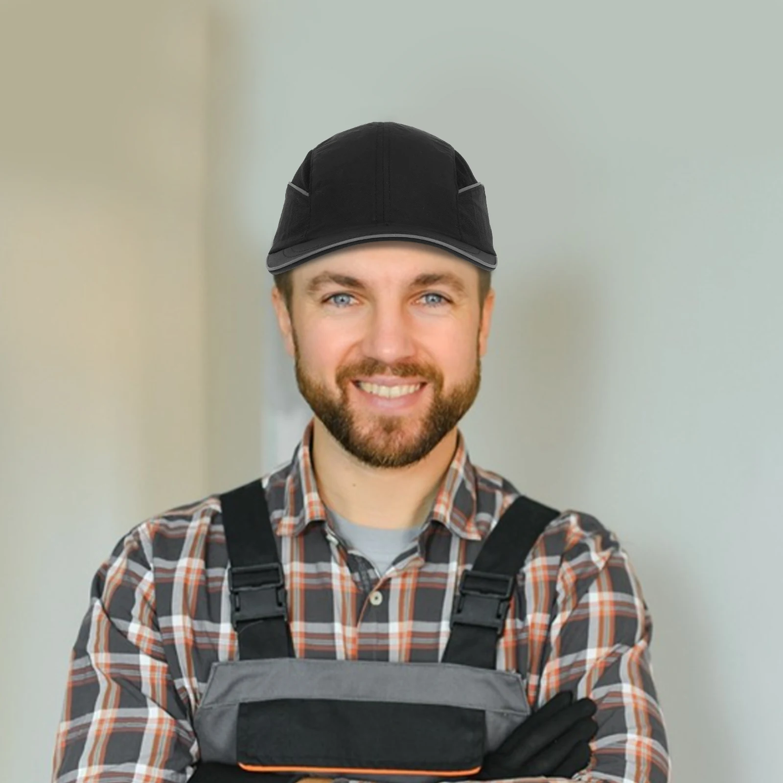 AntiStatic Hard Hat Protective Guard Flame Resistant Antistatic Work Cap Impact Resistant Design