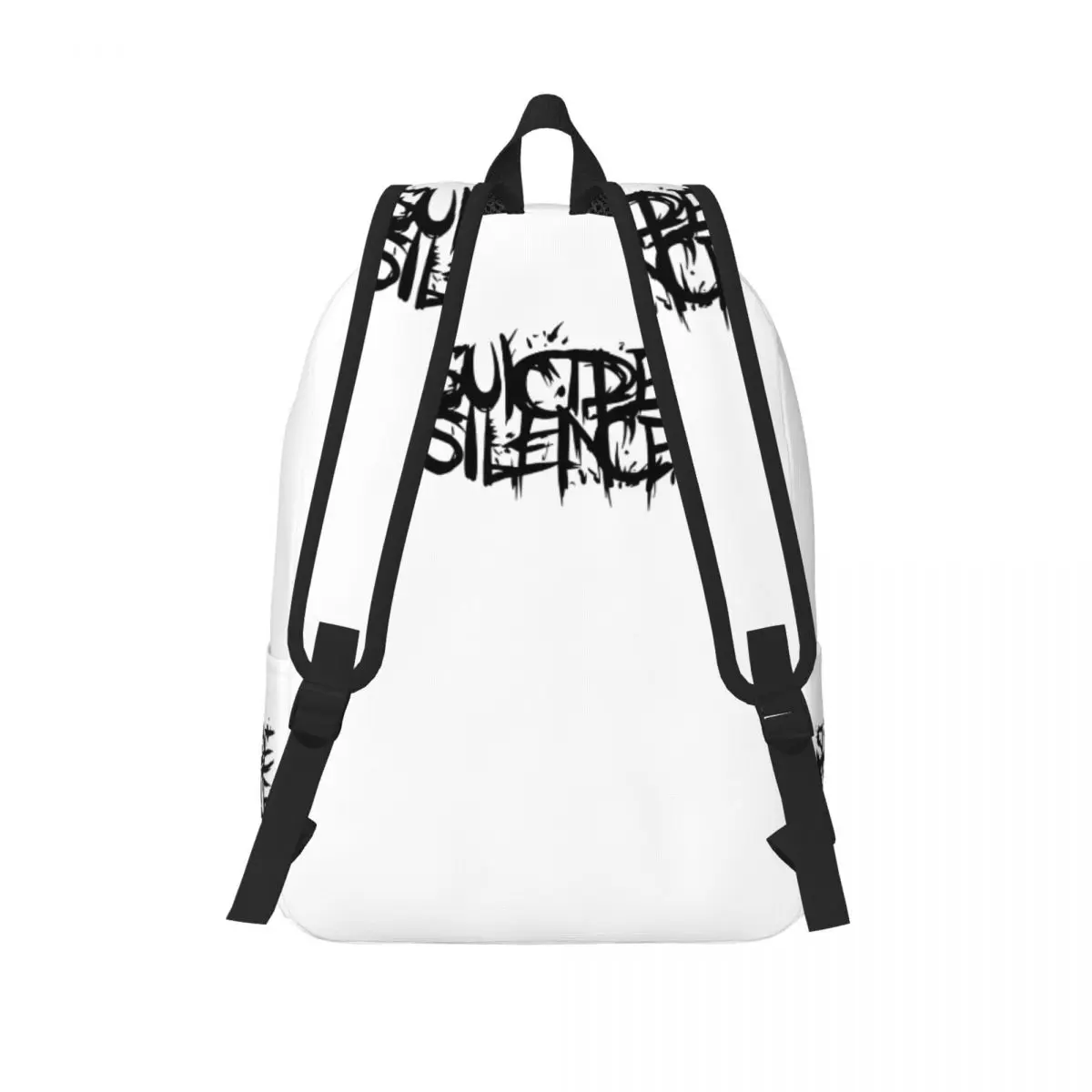 Rock Band Suicide Silence Mochila para homens e mulheres, mochila de trabalho de estudante, moda ao ar livre