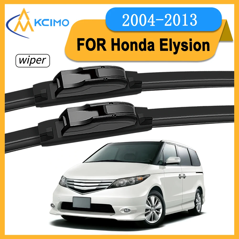 

Set of 2 Wipers For Honda Elysion RR1/RR2/RR3/RR4/RR5/RR62004-2013 Streak-Free Premium Windshield Wiper Blades Front Pair